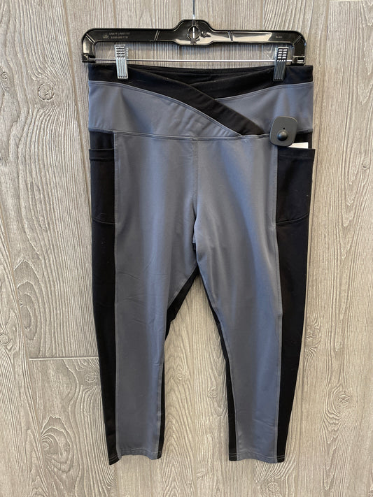 Athletic Capris By Avia In Black, Size: L