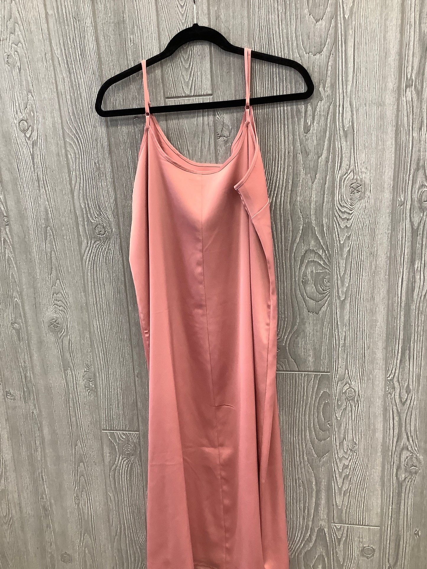 Dress Party Midi By Eloquii In Pink, Size: Xl