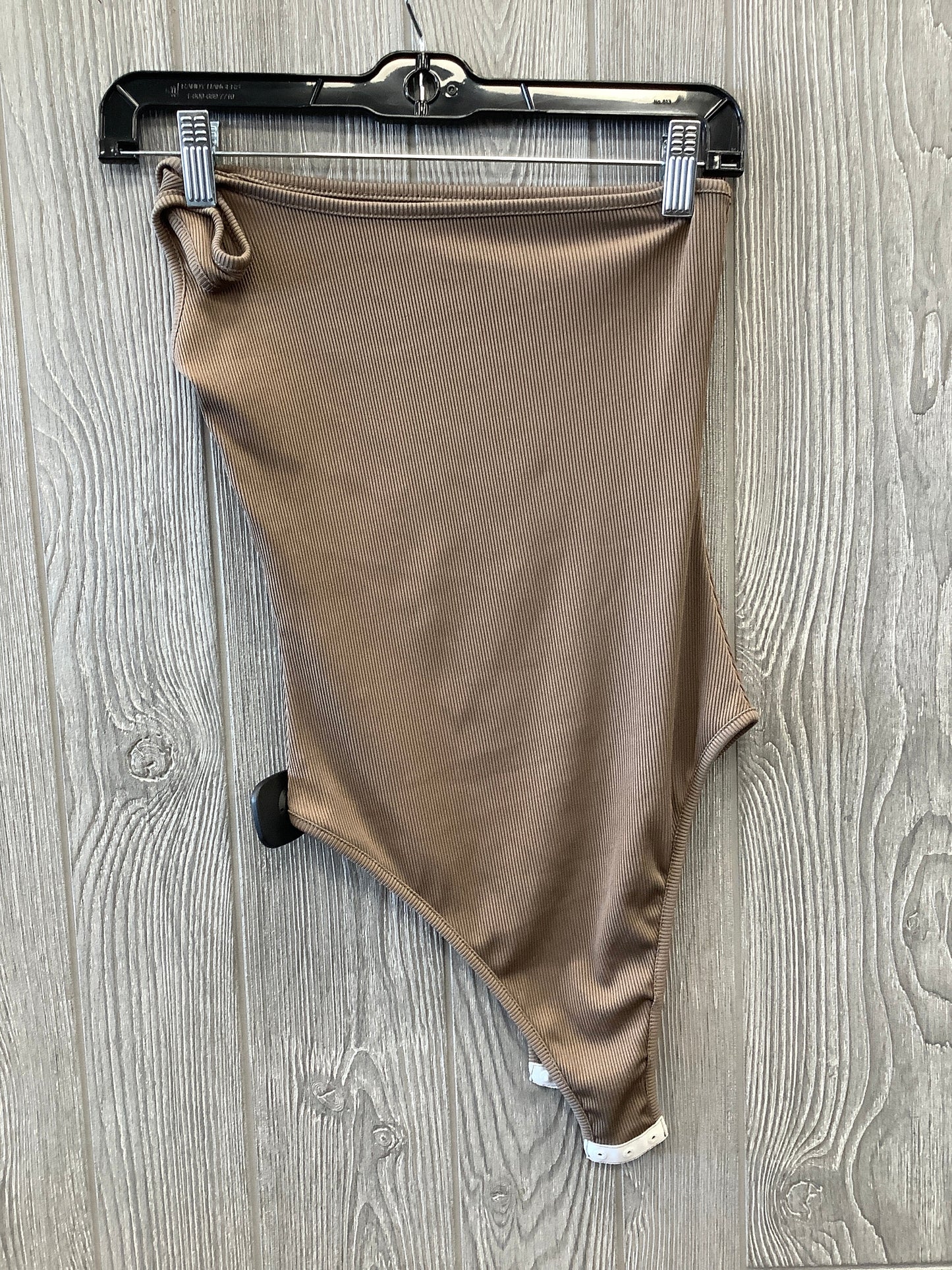 Bodysuit By Clothes Mentor In Brown, Size: S