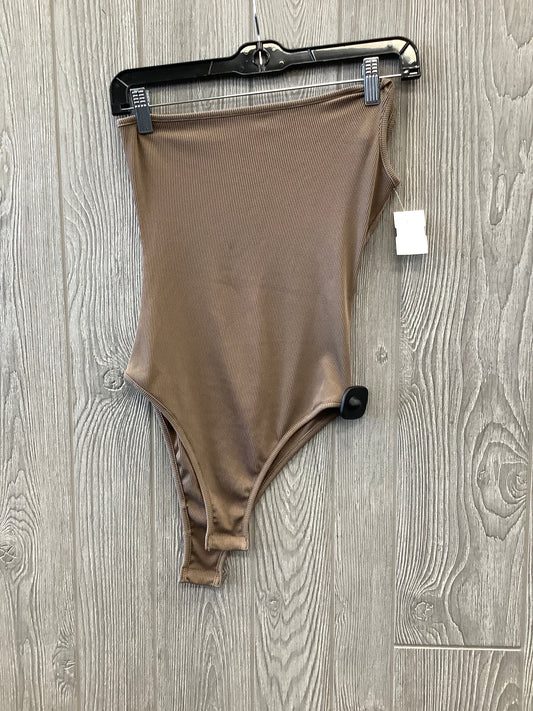 Bodysuit By Clothes Mentor In Brown, Size: S