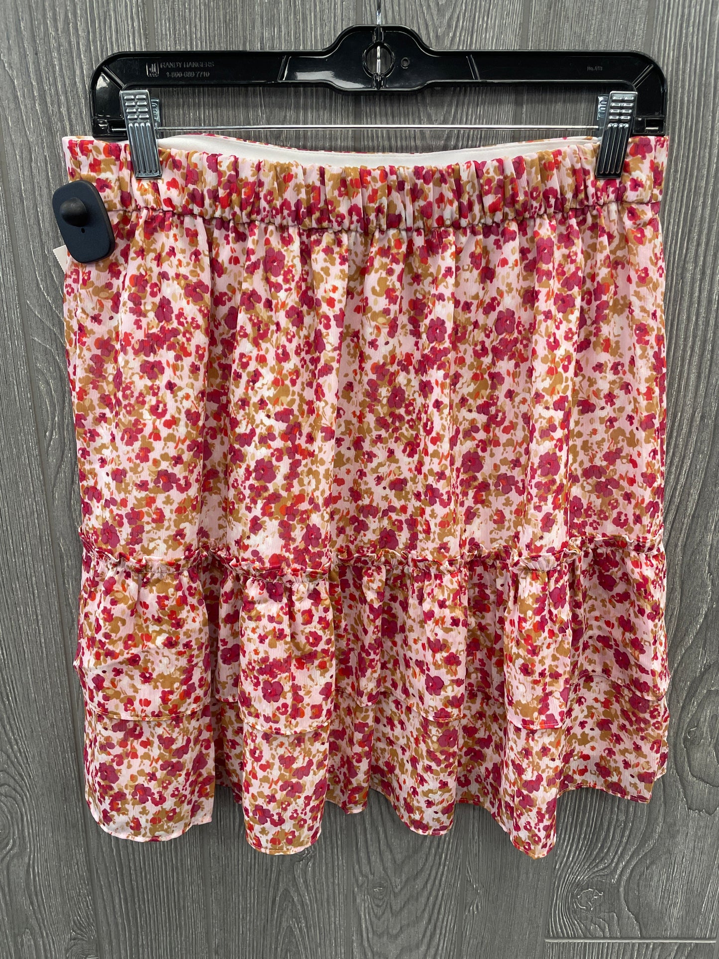 Skirt Midi By J. Crew In Floral Print, Size: 4