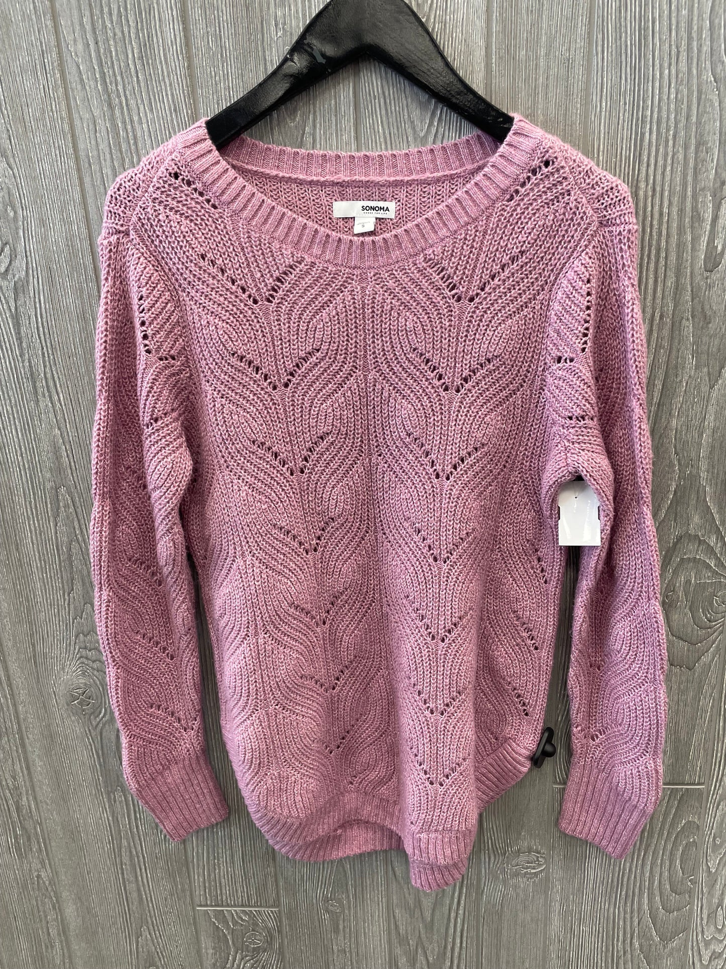 Sweater By Sonoma In Pink, Size: S