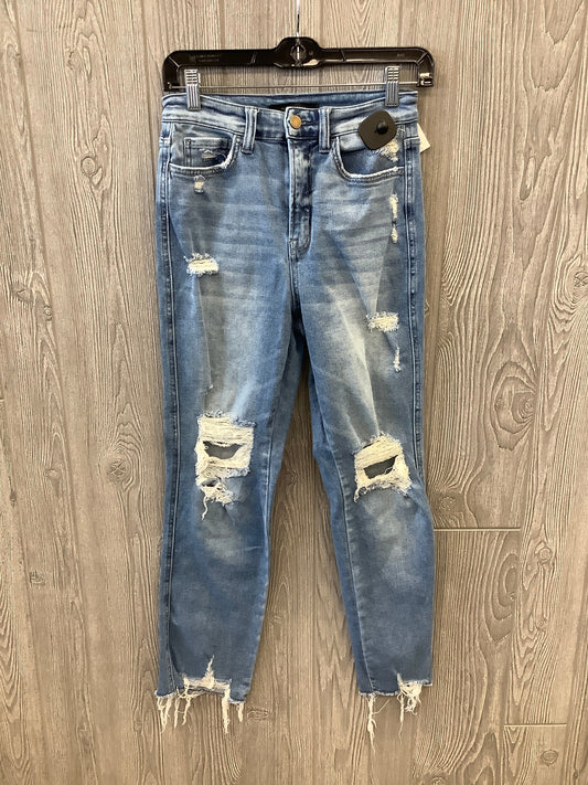 Jeans Straight By Flying Monkey In Blue Denim, Size: 2