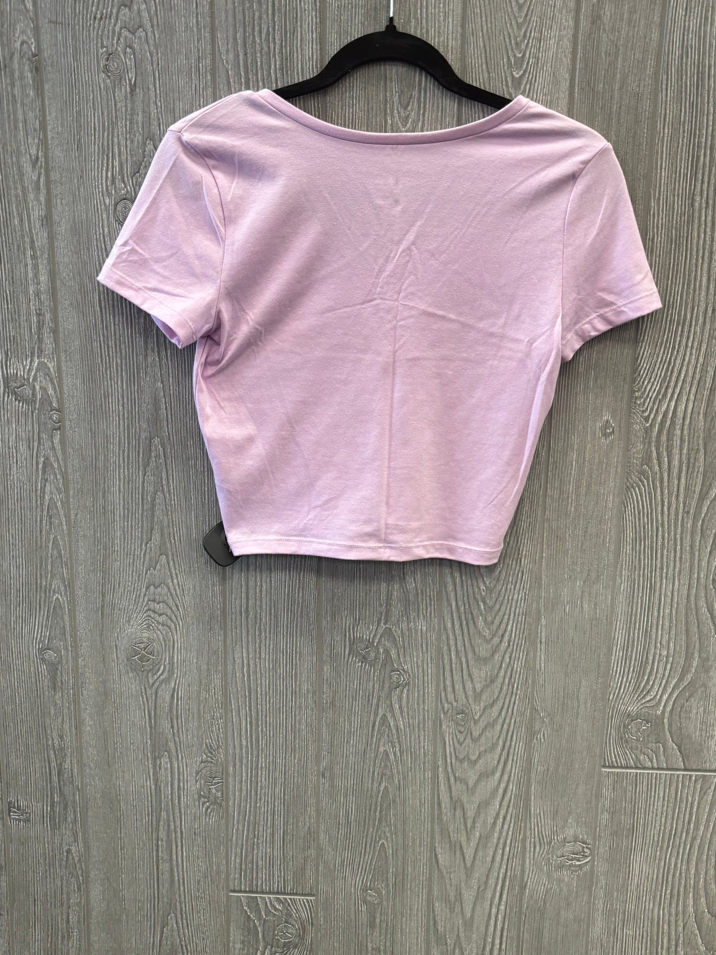 Top Short Sleeve By Wild Fable In Purple, Size: M