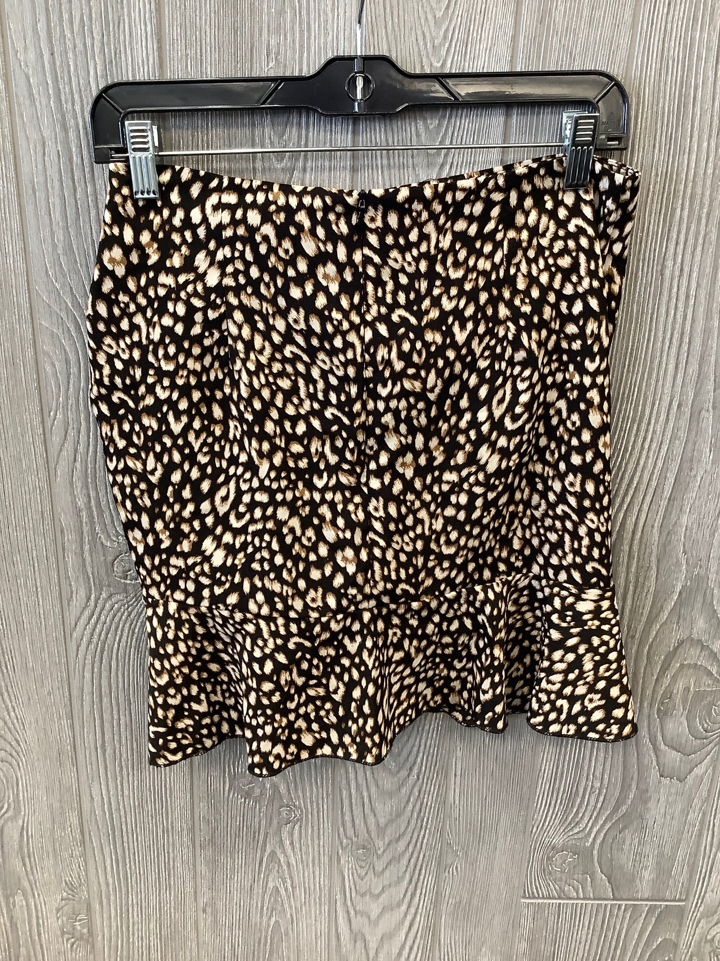 Skirt Mini & Short By Shein In Animal Print, Size: 8