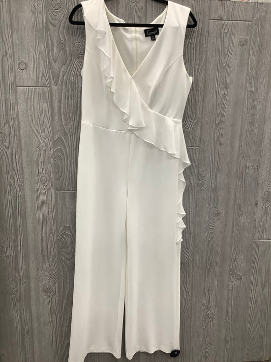 Jumpsuit By Connected Apparel In White, Size: Mp