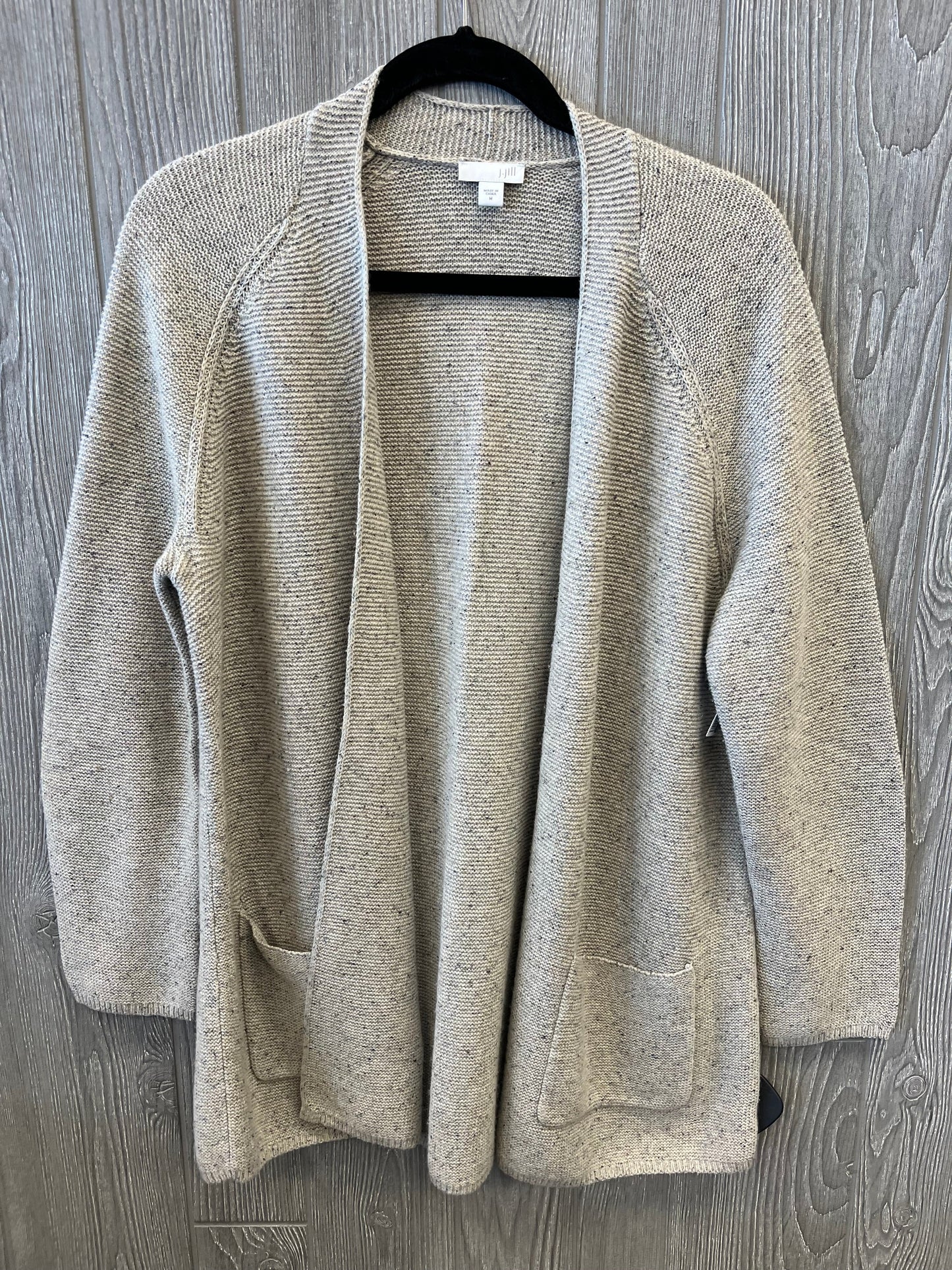 Cardigan By J. Jill In Tan, Size: M