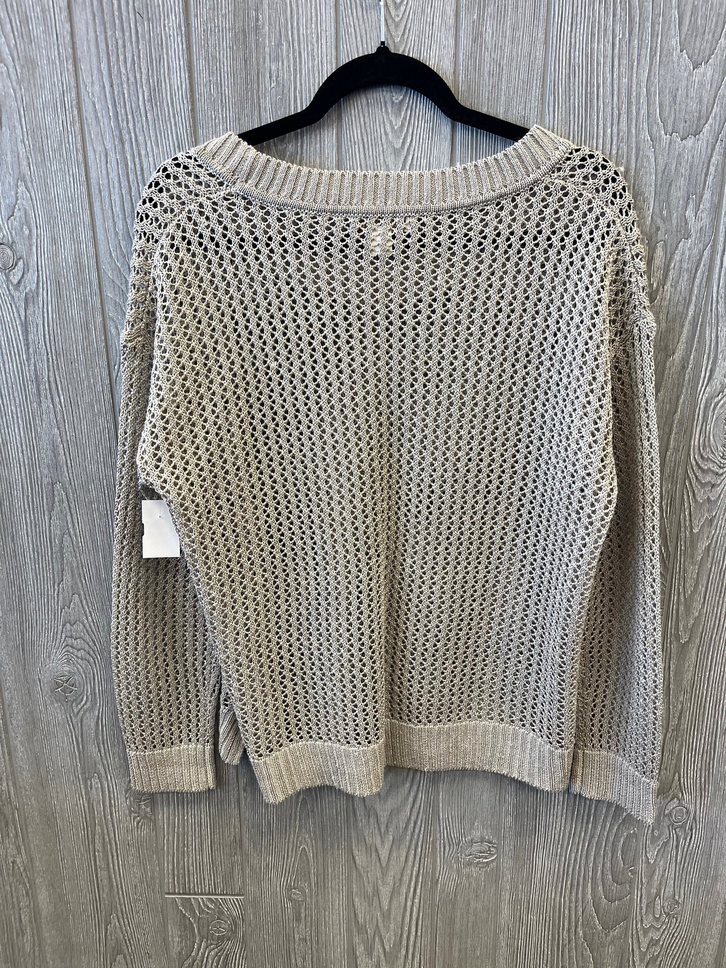 Sweater By Coldwater Creek In Tan, Size: M