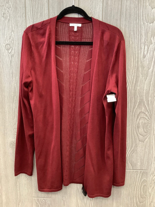 Cardigan By Maurices In Red, Size: L