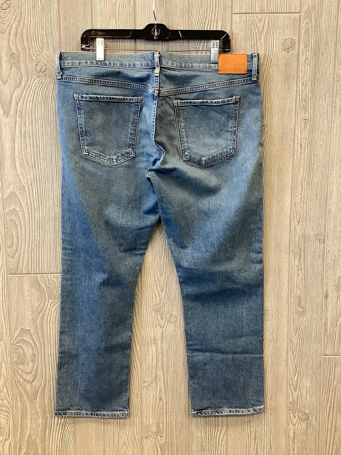 Jeans Cropped By Citizens Of Humanity In Blue Denim, Size: 14