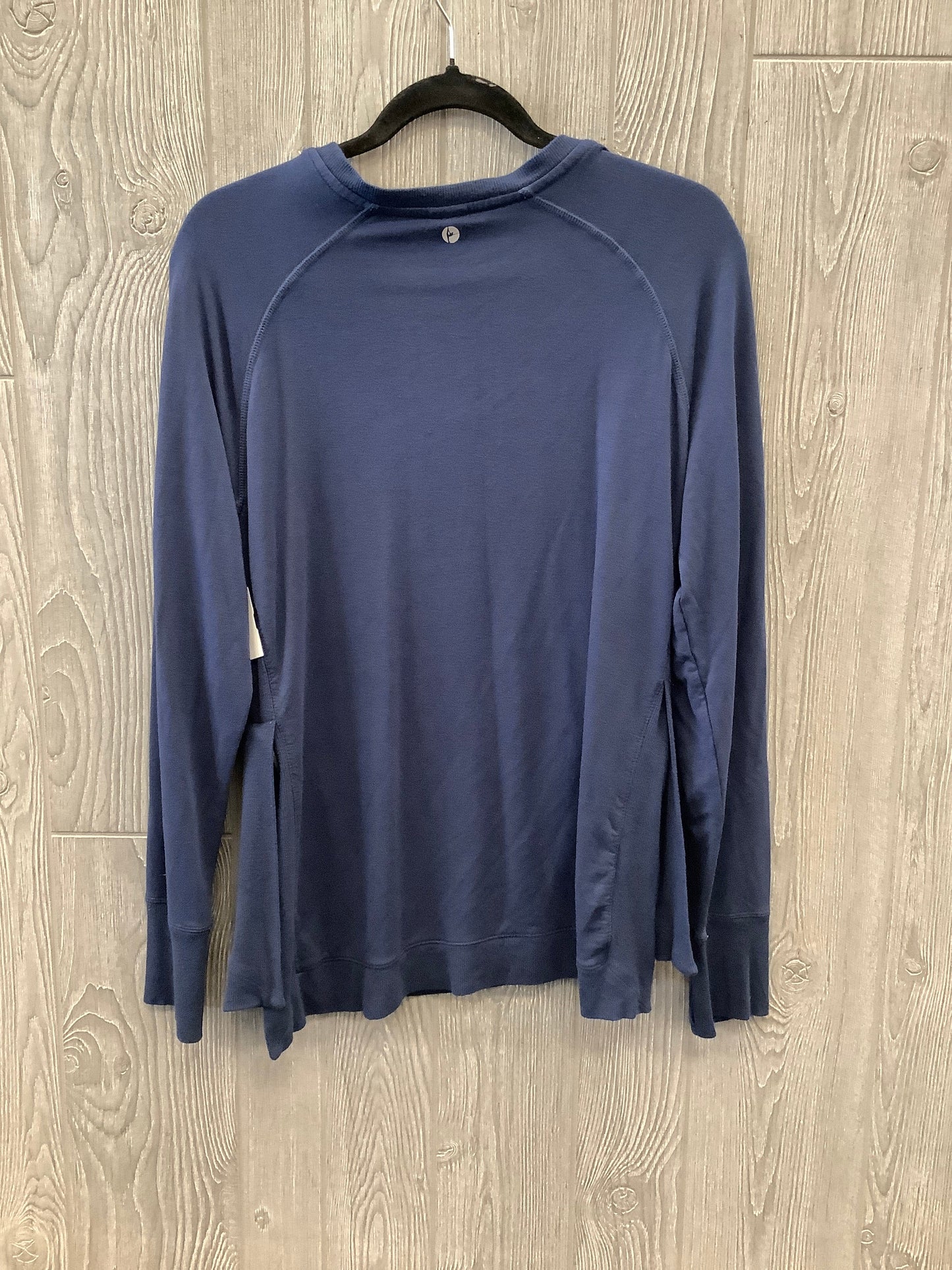 Athletic Top Long Sleeve Crewneck By Active Life In Navy, Size: M