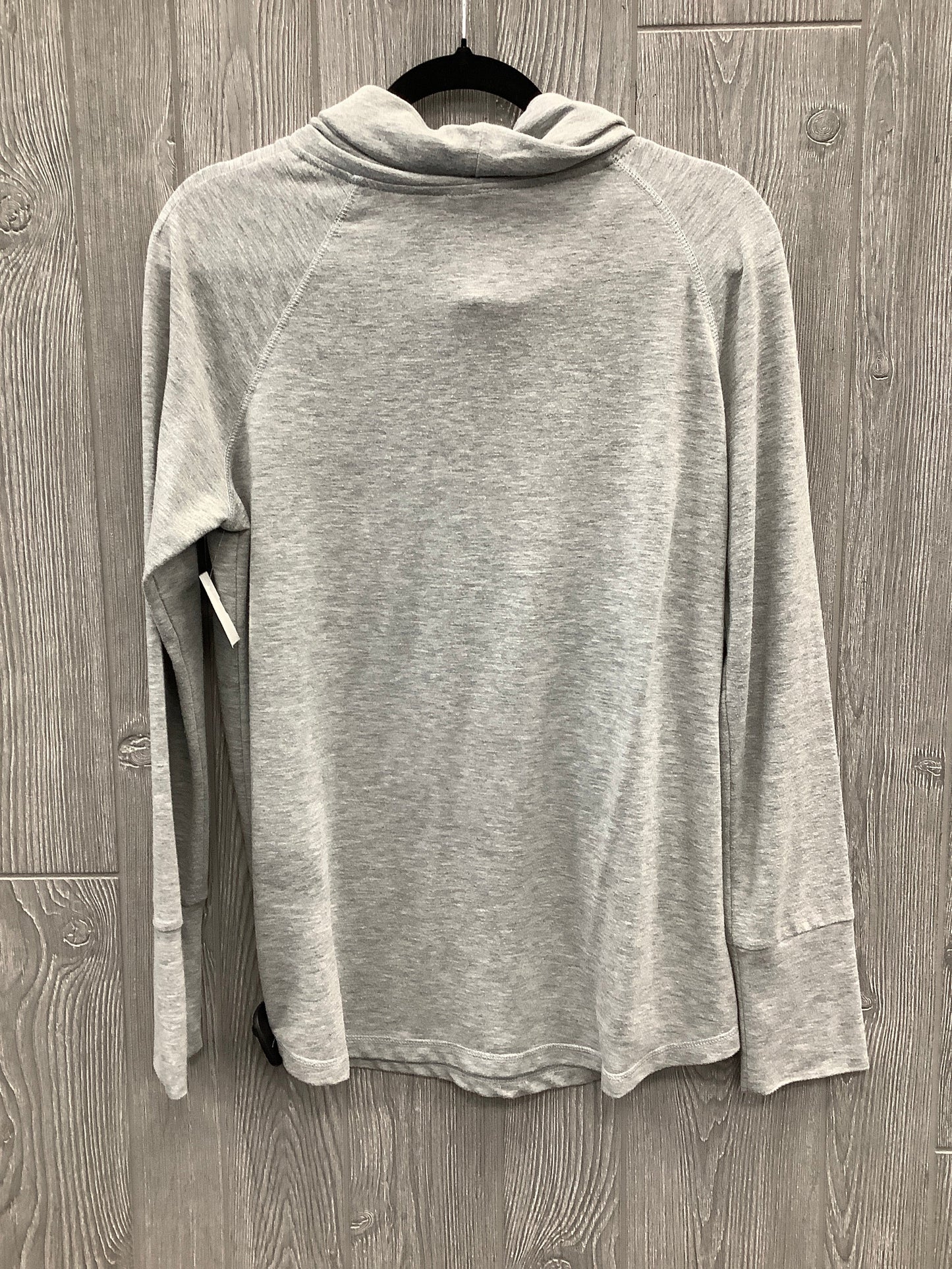 Top Long Sleeve By Staccato In Grey, Size: L