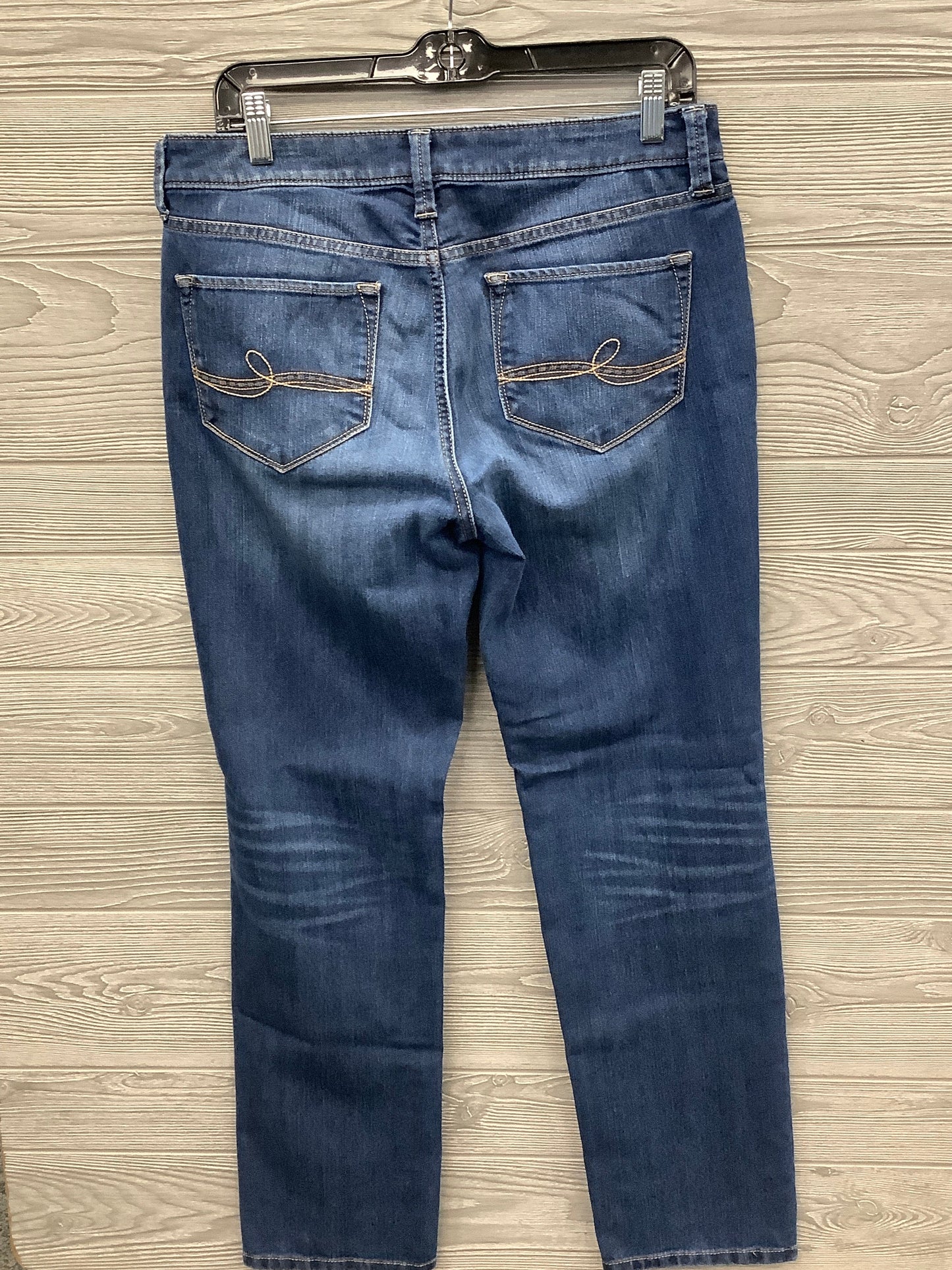 Jeans Straight By Sonoma In Blue Denim, Size: 8