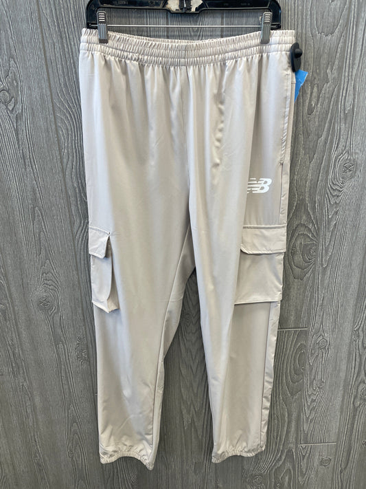 Athletic Pants By New Balance In Beige, Size: L