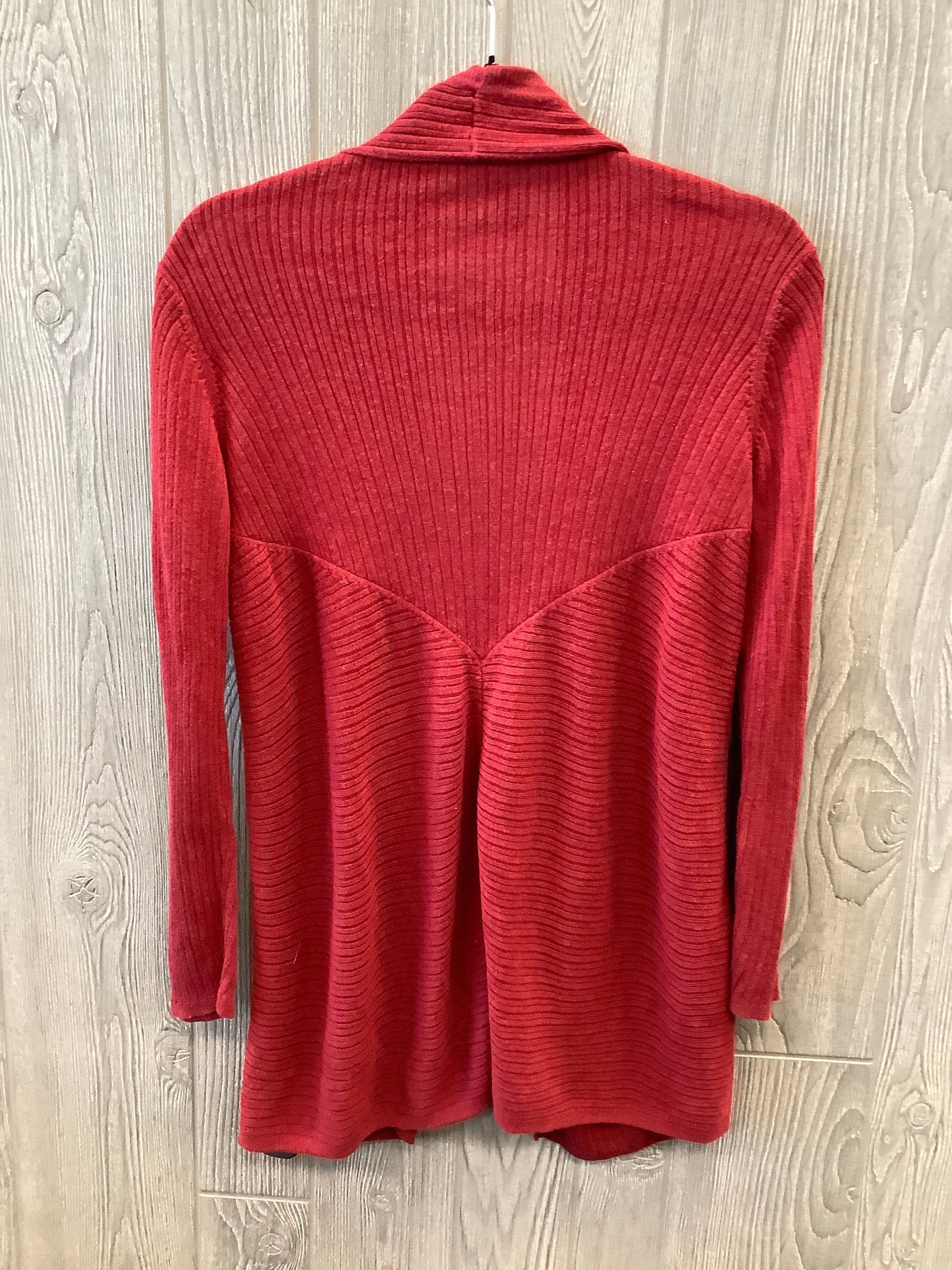 Cardigan By Eileen Fisher In Red, Size: Xs