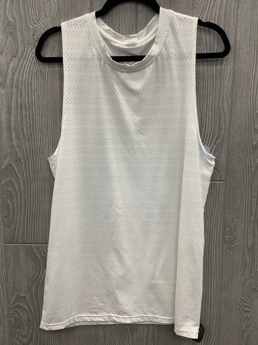 Athletic Tank Top By Zyia In White, Size: Xxl