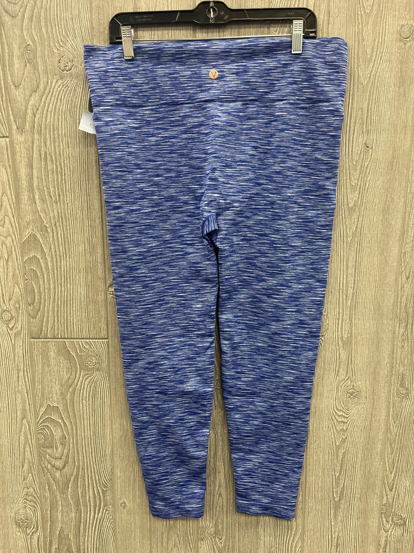 Athletic Leggings By Livi Active In Blue, Size: 1x