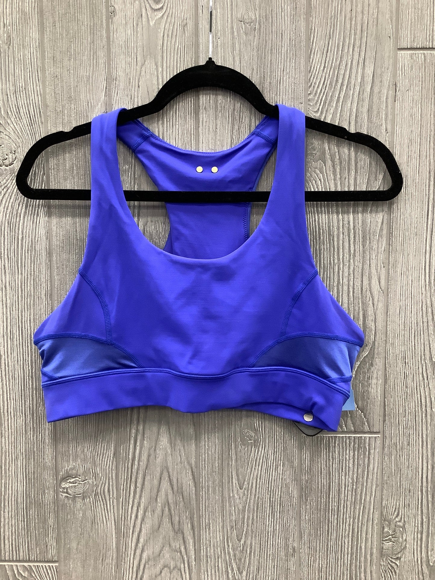 Athletic Bra By Cma In Blue, Size: L