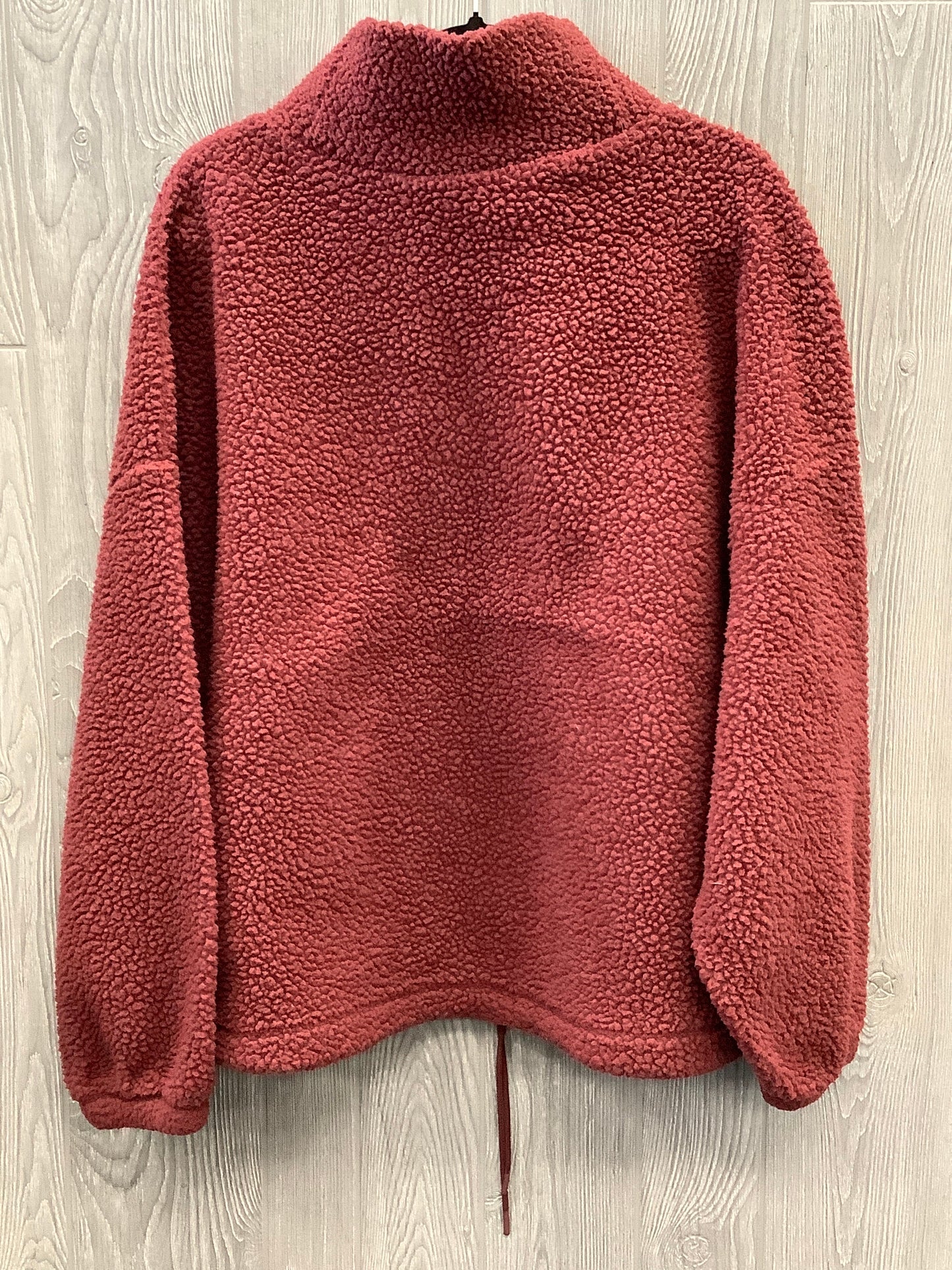 Athletic Sweatshirt Collar By Old Navy In Red, Size: 3x