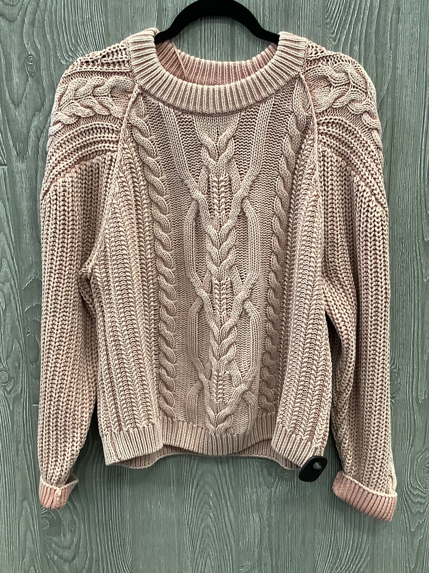 Sweater By Free People In Pink, Size: L