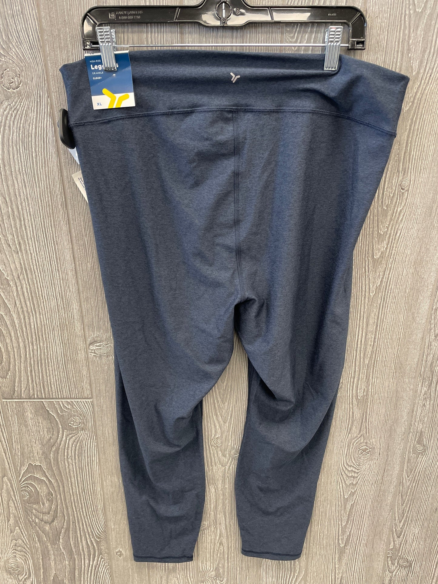 Athletic Leggings By Old Navy In Blue, Size: Xl