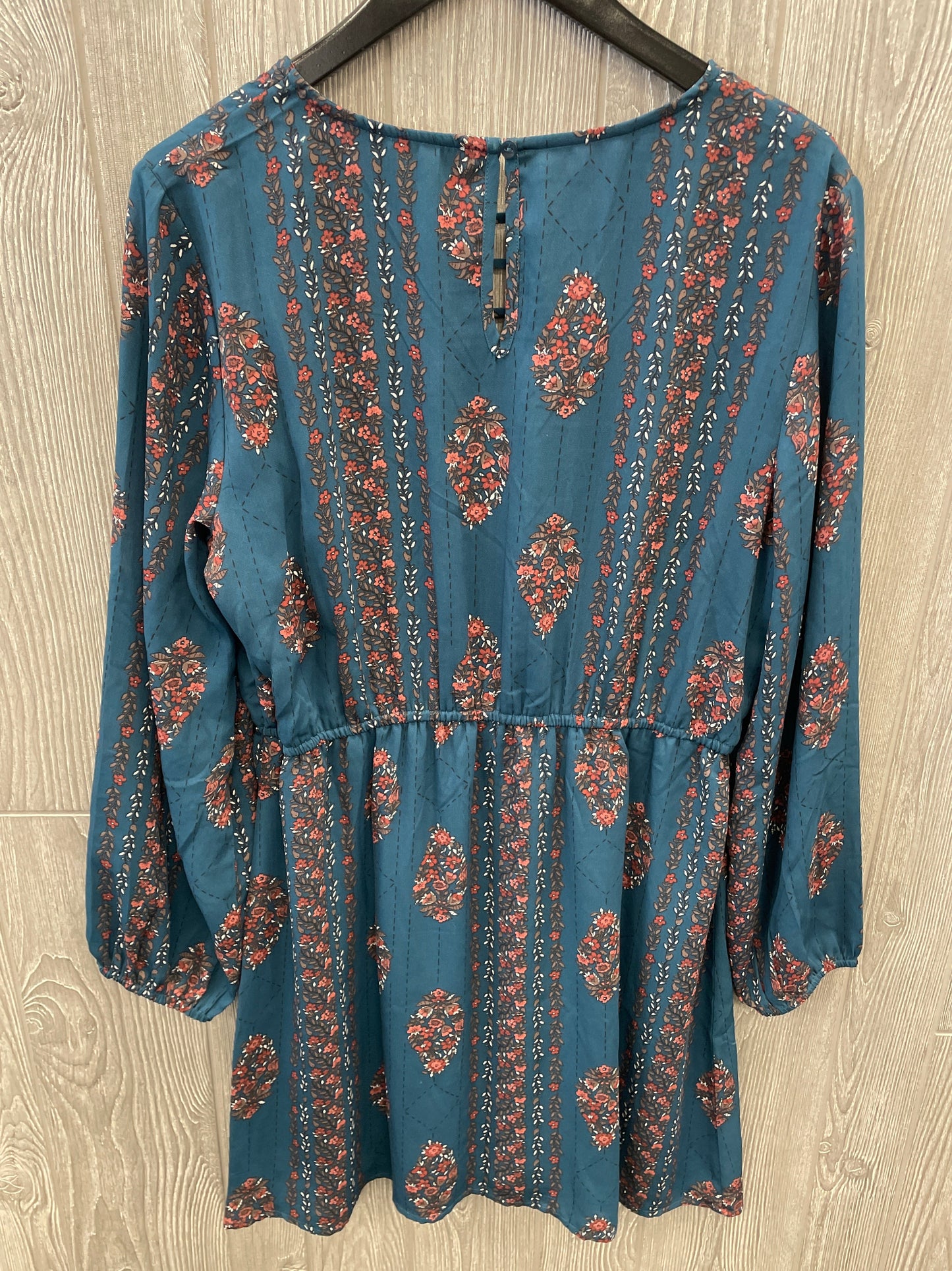 Dress Casual Midi By Maurices In Blue, Size: L