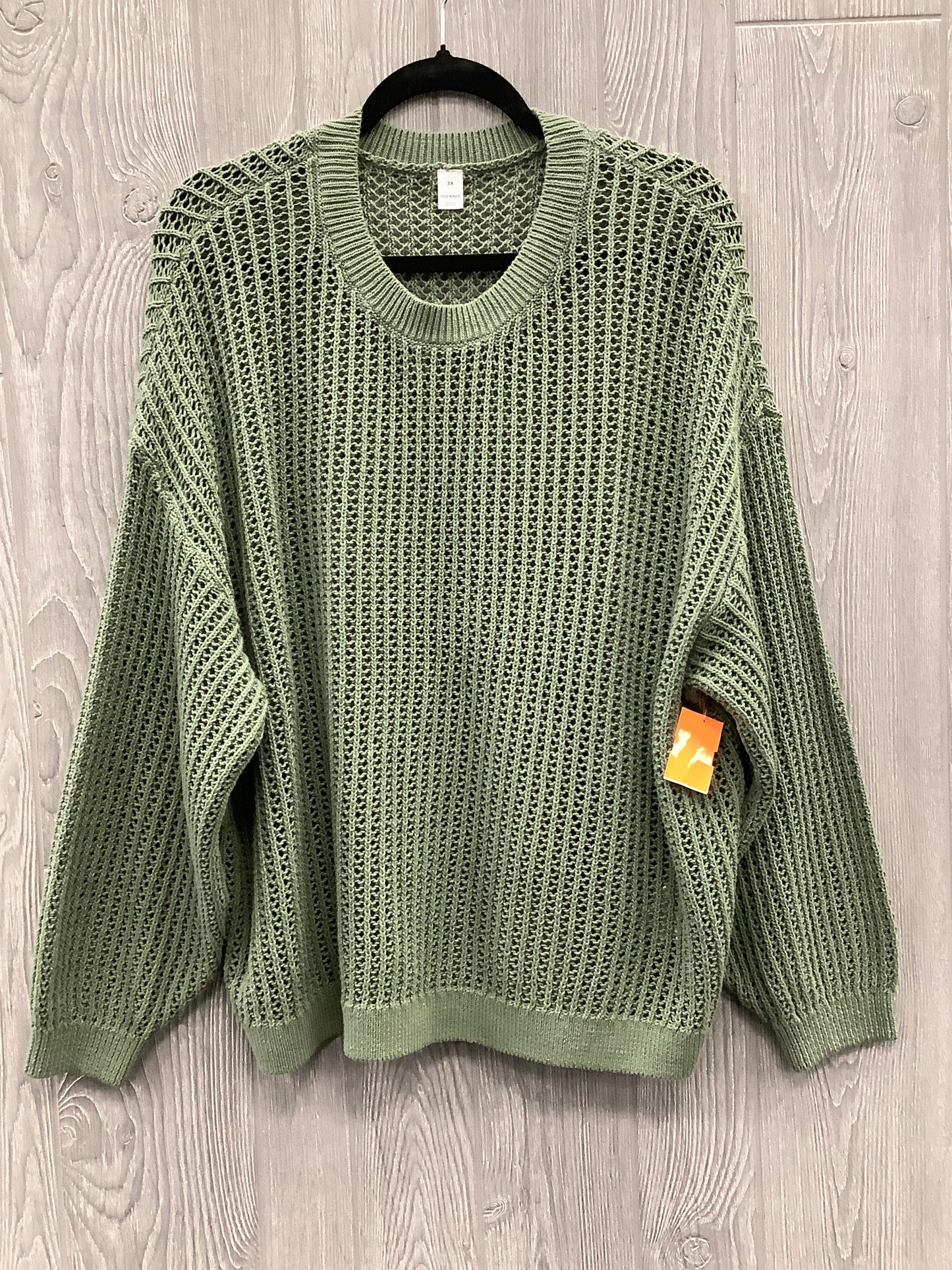 Sweater By Old Navy In Green, Size: 3x