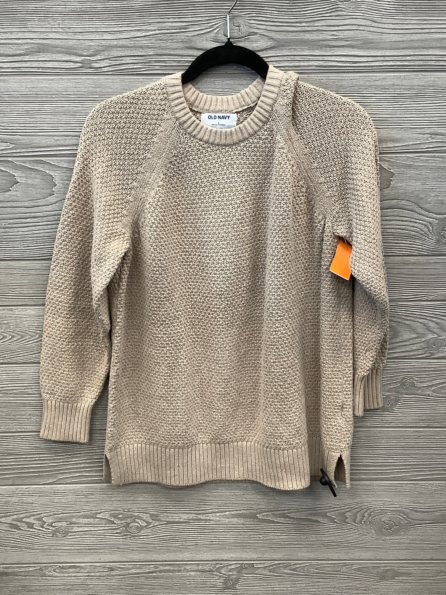 Sweater By Old Navy In Tan, Size: S