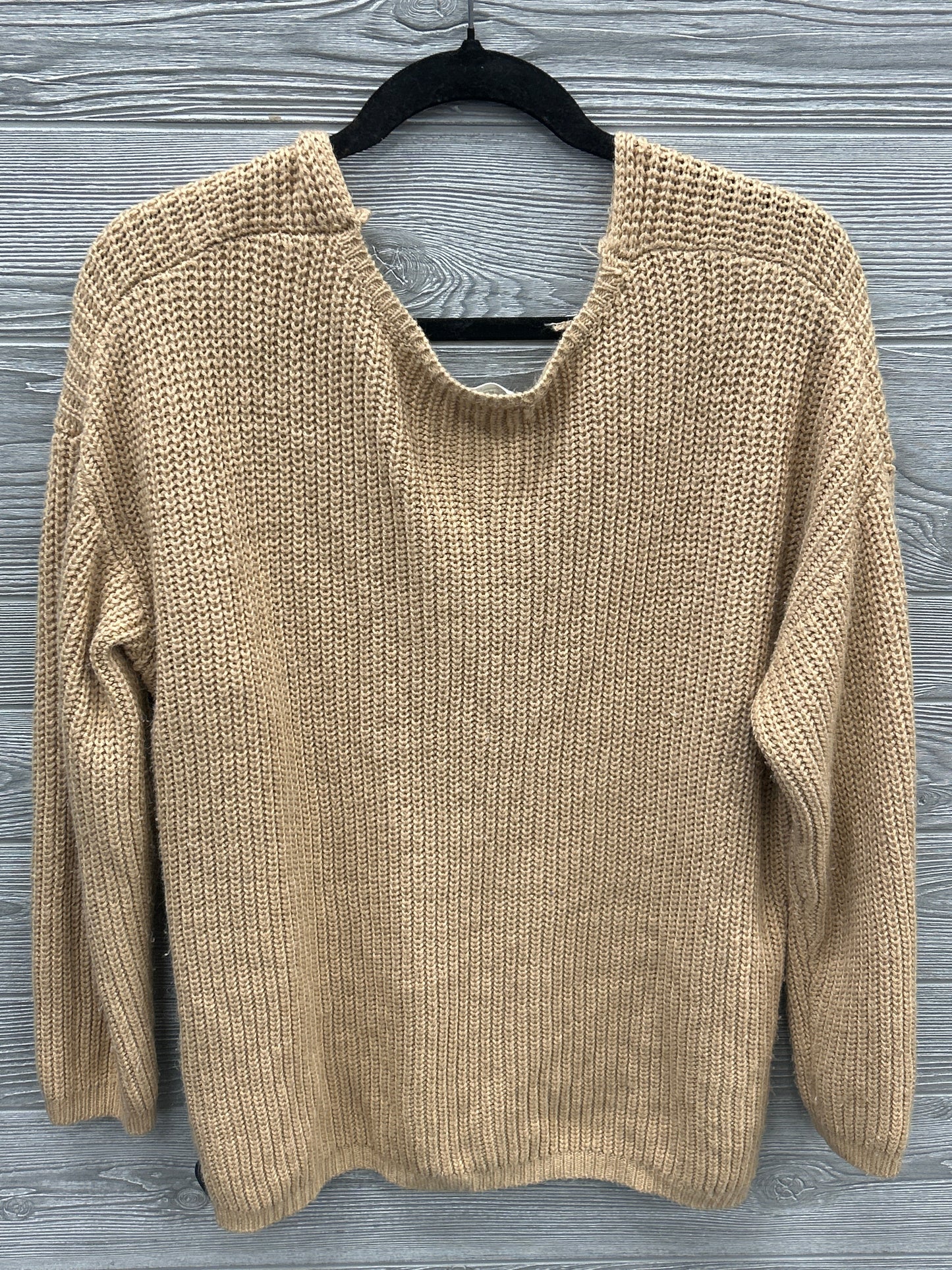 Sweater By Jessica Simpson In Tan, Size: M