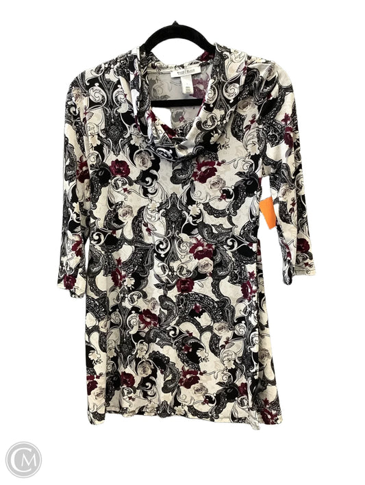 Dress Casual Midi By White House Black Market In Purple, Size: L