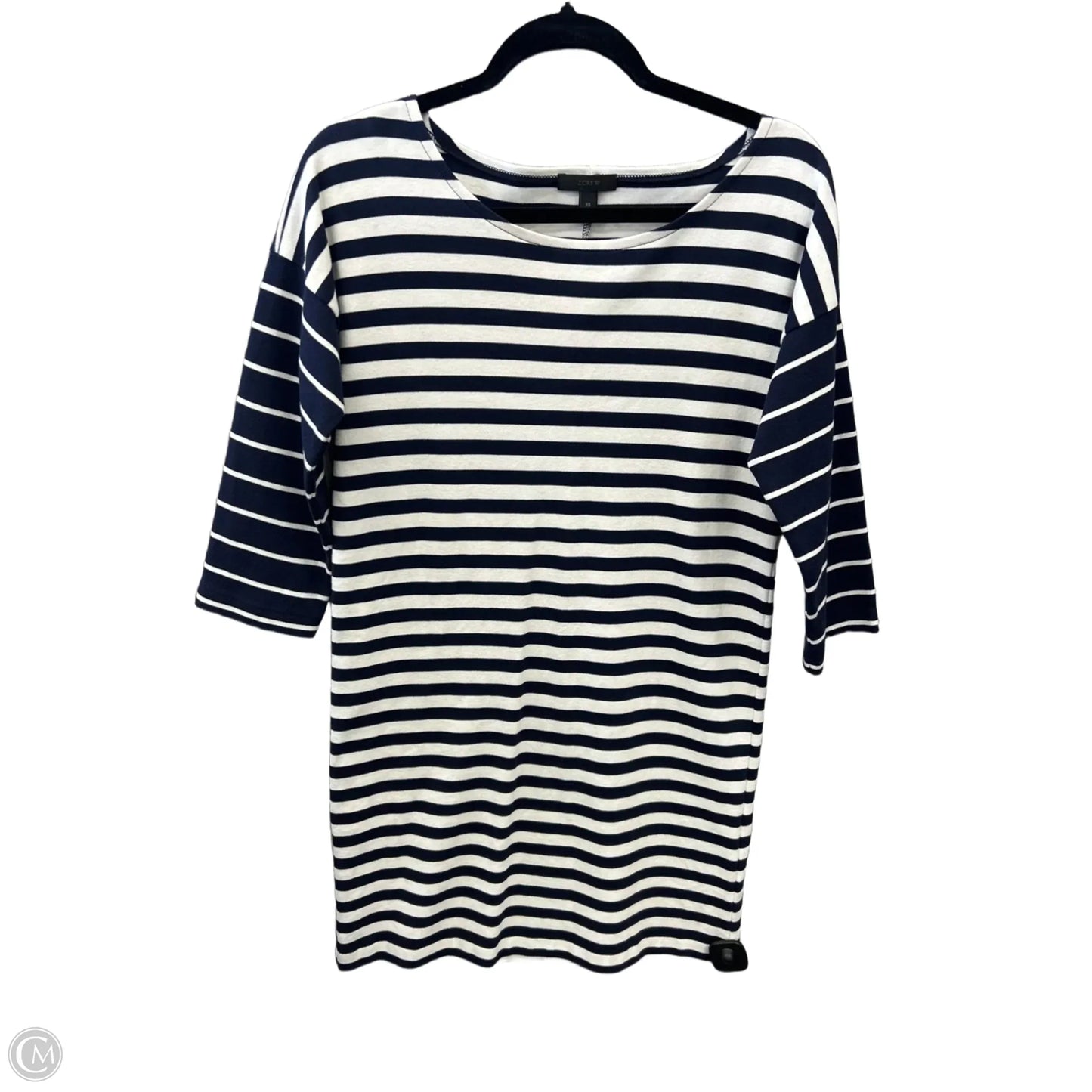 Dress Casual Midi By J. Crew In Striped Pattern, Size: Xs