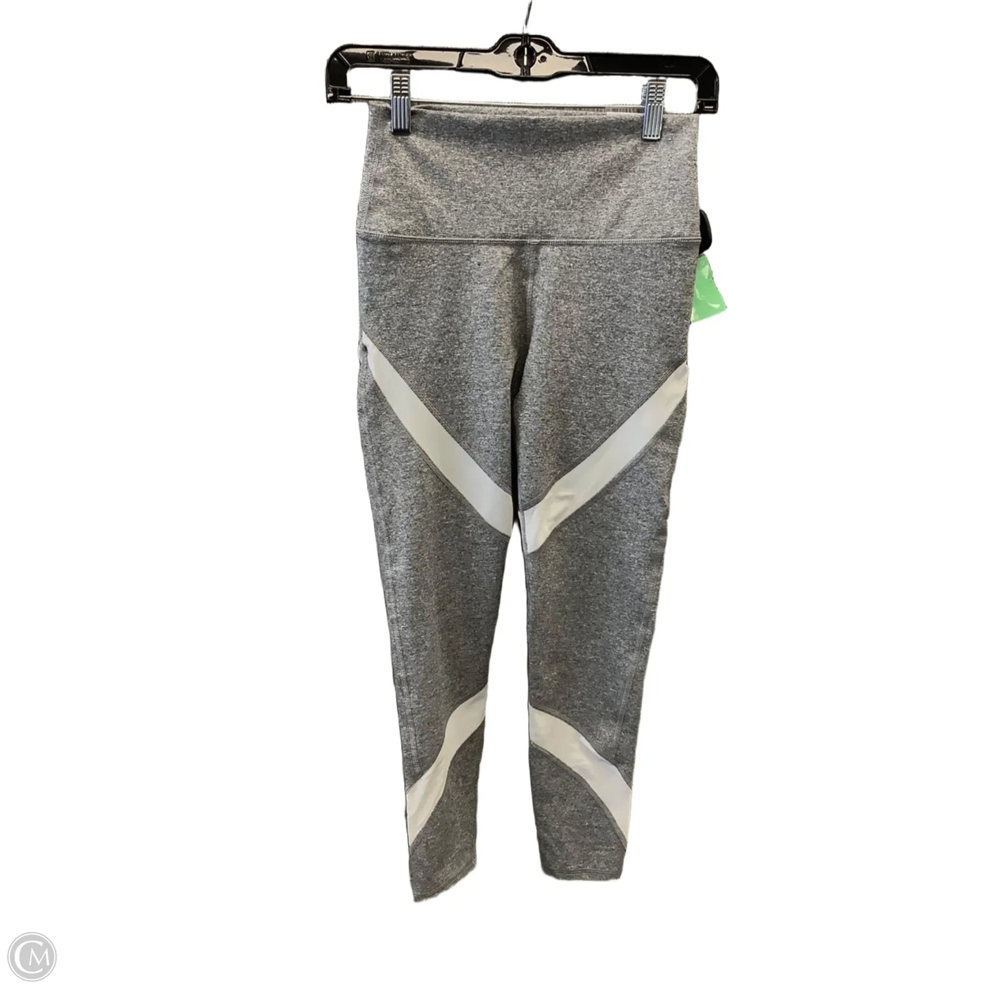 Athletic Capris By Aerie In Grey & White, Size: S