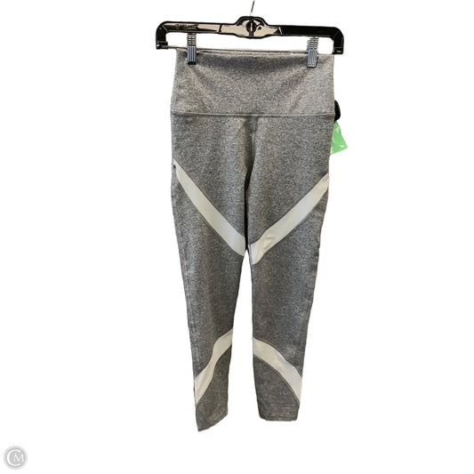 Athletic Capris By Aerie In Grey & White, Size: S