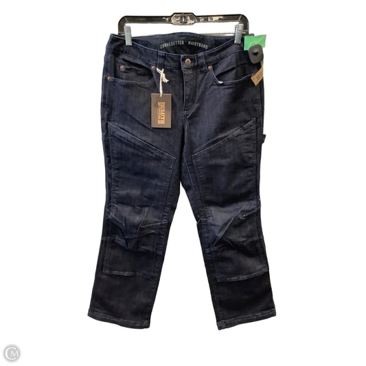 Jeans Straight By Duluth Trading In Blue Denim, Size: 6