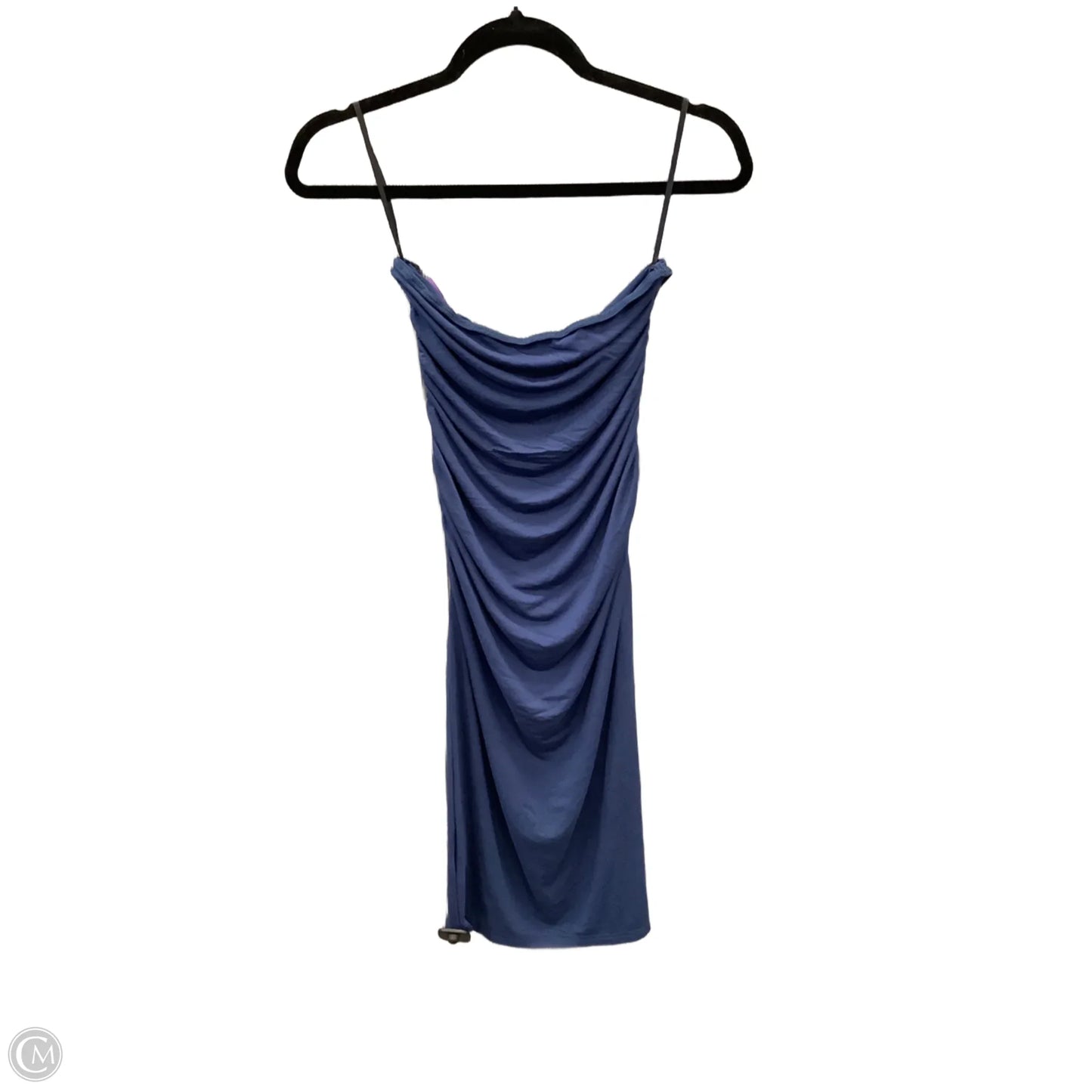 Dress Party Midi By Shein In Blue, Size: S
