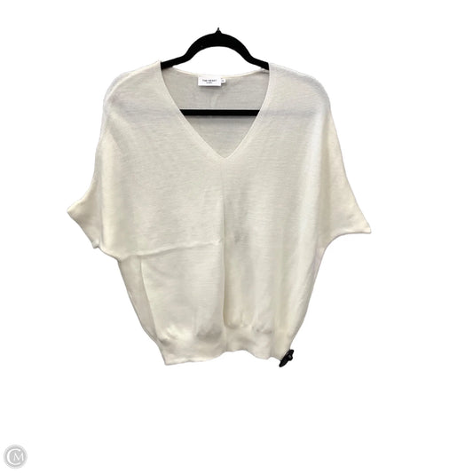 Sweater Short Sleeve By Clothes Mentor In Cream, Size: S