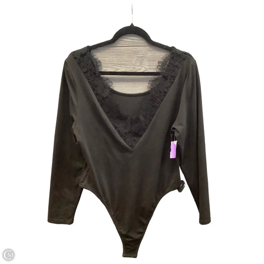 Bodysuit By Shein In Black, Size: 1x