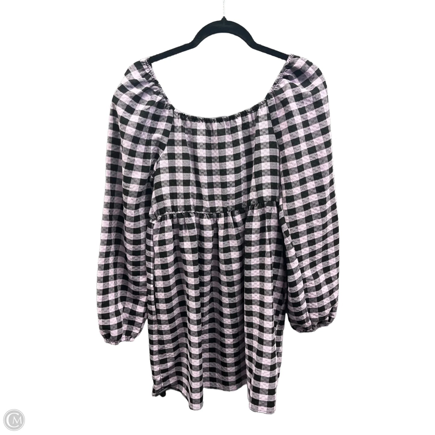 Dress Casual Short By Wild Fable In Black & Purple, Size: M