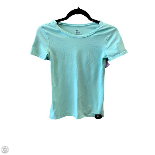 Top Short Sleeve Basic By Gap In Blue, Size: Xs