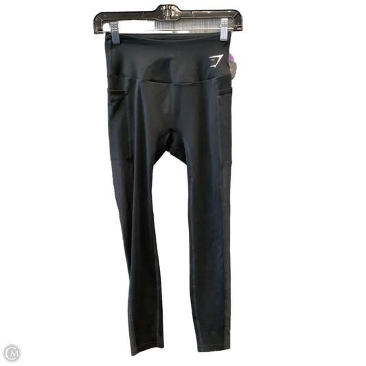 Athletic Leggings By Gym Shark In Black, Size: S