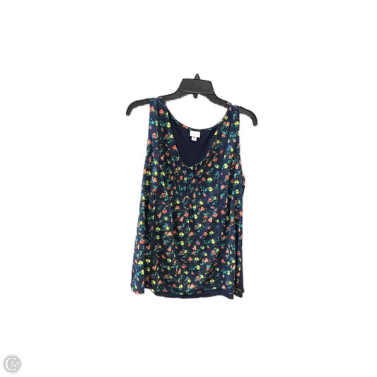 Top Sleeveless By Merona In Blue, Size: Xxl