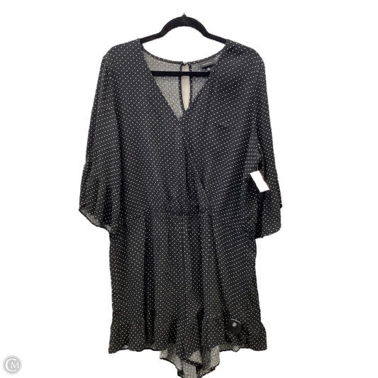 Romper By Who What Wear In Black, Size: Xl