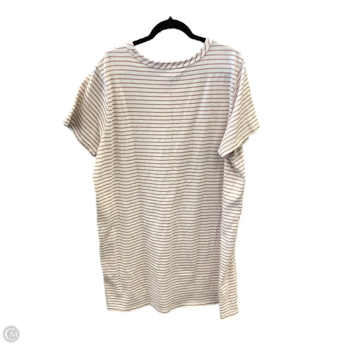 Dress Casual Midi By Buffalo David Bitton In Striped Pattern, Size: Xxl