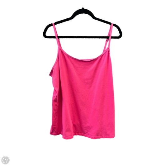 Top Cami By Cj Banks In Pink, Size: 1x