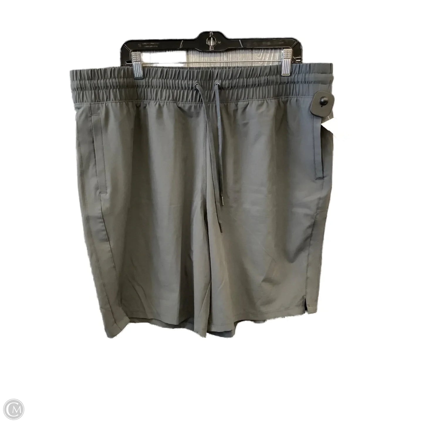 Athletic Shorts By Tek Gear In Grey, Size: 1x