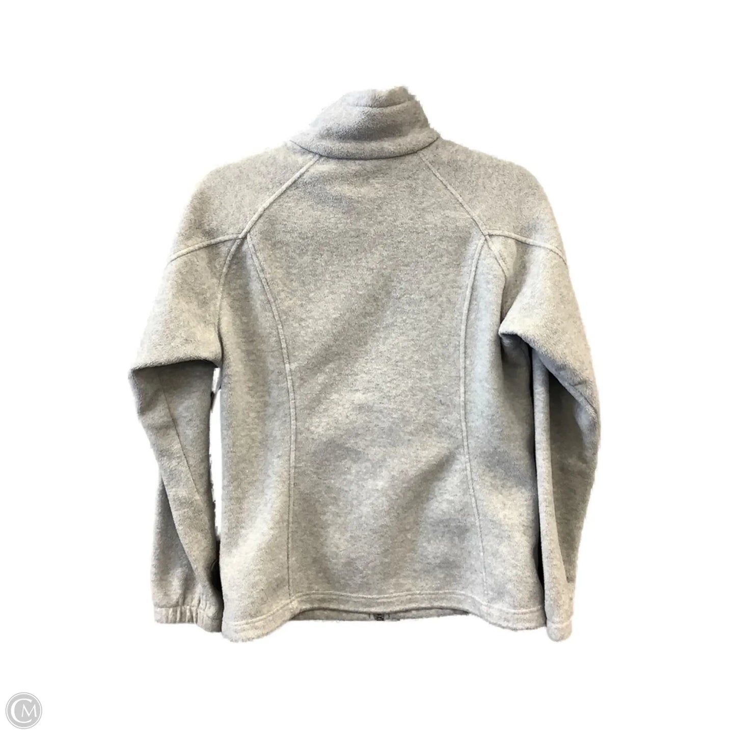 Jacket Fleece By Columbia In Grey, Size: S