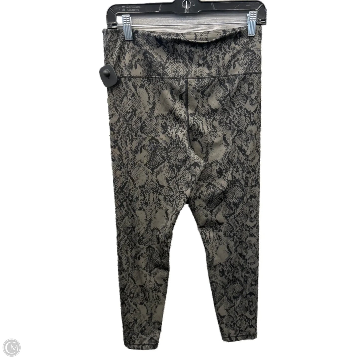 Athletic Leggings By Inc In Grey, Size: L