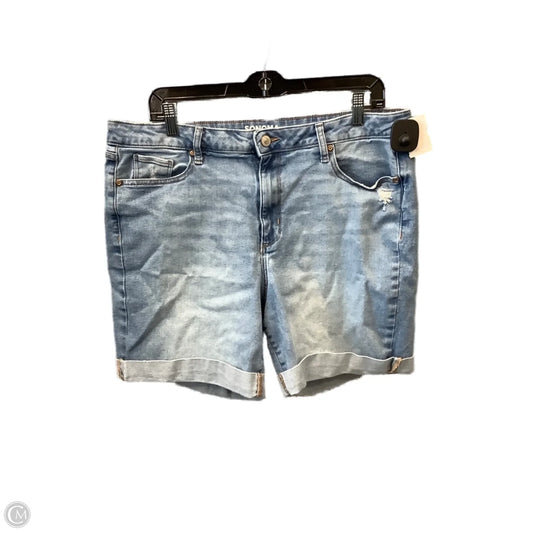 Shorts By Sonoma In Blue Denim, Size: 18