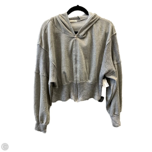 Sweatshirt Hoodie By Ps Kate In Grey, Size: L