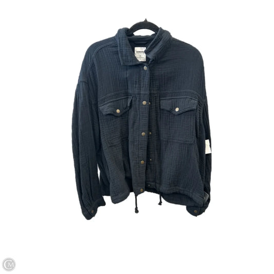 Jacket Shirt By Sonoma In Black, Size: Xl
